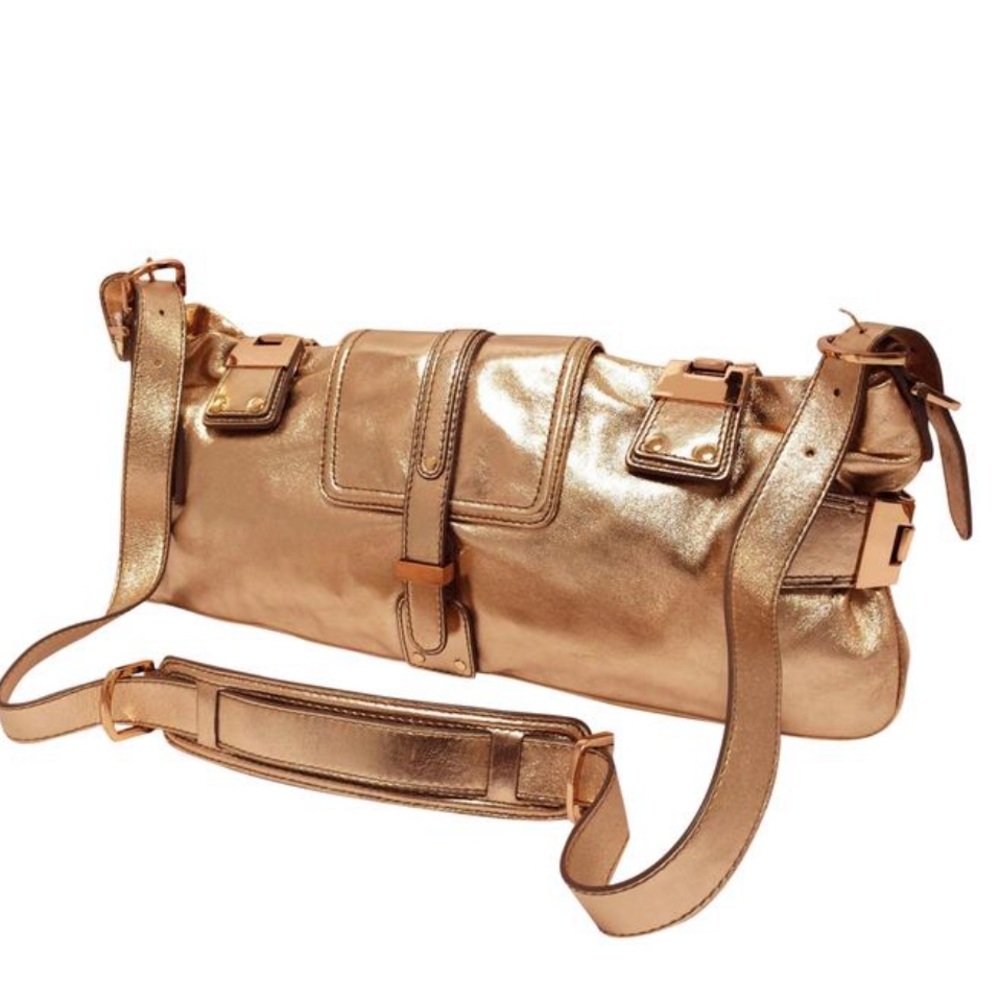 Kooba Harlan Leather Shoulder Bag